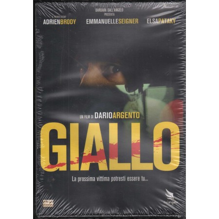 Giallo DVD Dario Argento / Sigillato 8033844181590