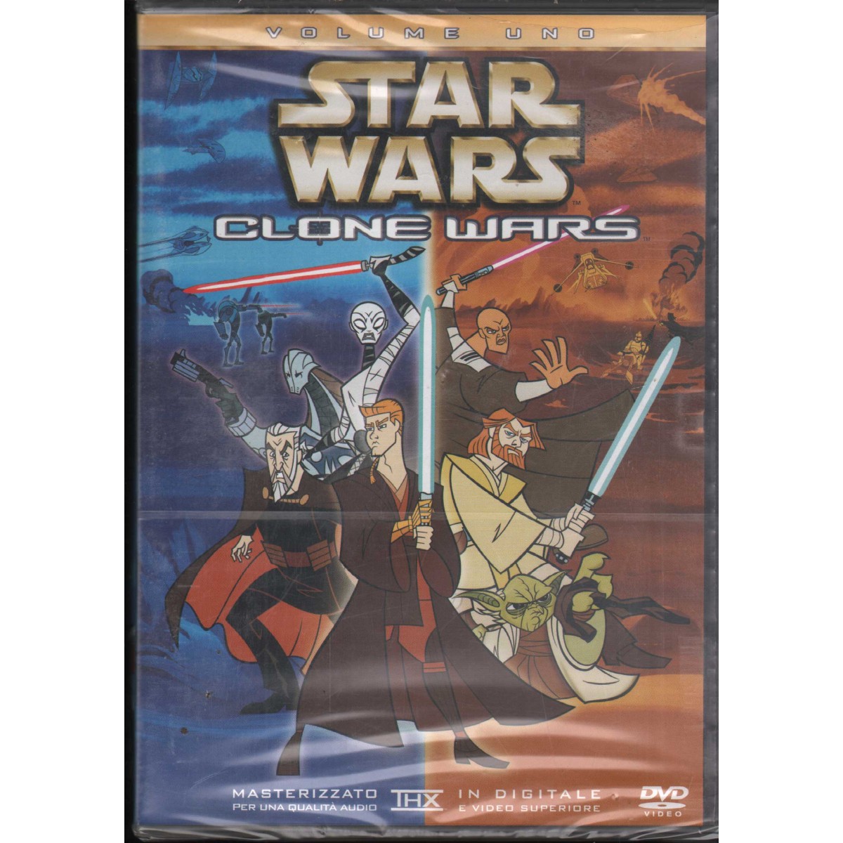 Star Wars Clone Wars DVD Genndy Tartakovsky Sigillato