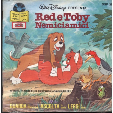 Walt Disney Vinile 7" 45 giri Red E Toby Nemiciamici / Disneyland – DSP383 Sigillato