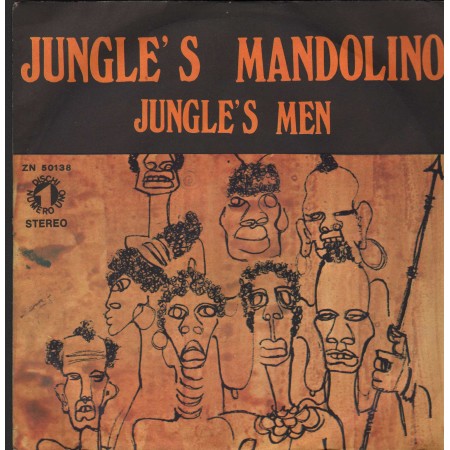 Jungle's Men, La Racchia Vinile 7" 45 giri Jungle's Mandolino / Numero Uno – ZN50138