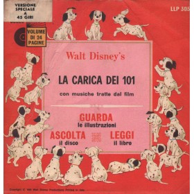 Walt Disney Vinile 7" 45 giri La Carica Dei 101, Con Musiche Tratte Dal Film / LLP305 Walt Disney Vinile 7" 45 giri La Carica Dei 101, Con Musiche Tratte Dal Film / LLP305