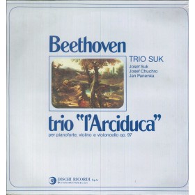 Beethoven, Trio Suk LP Vinile Trio L'Arciduca / Ricordi – OCL16123 Sigillato