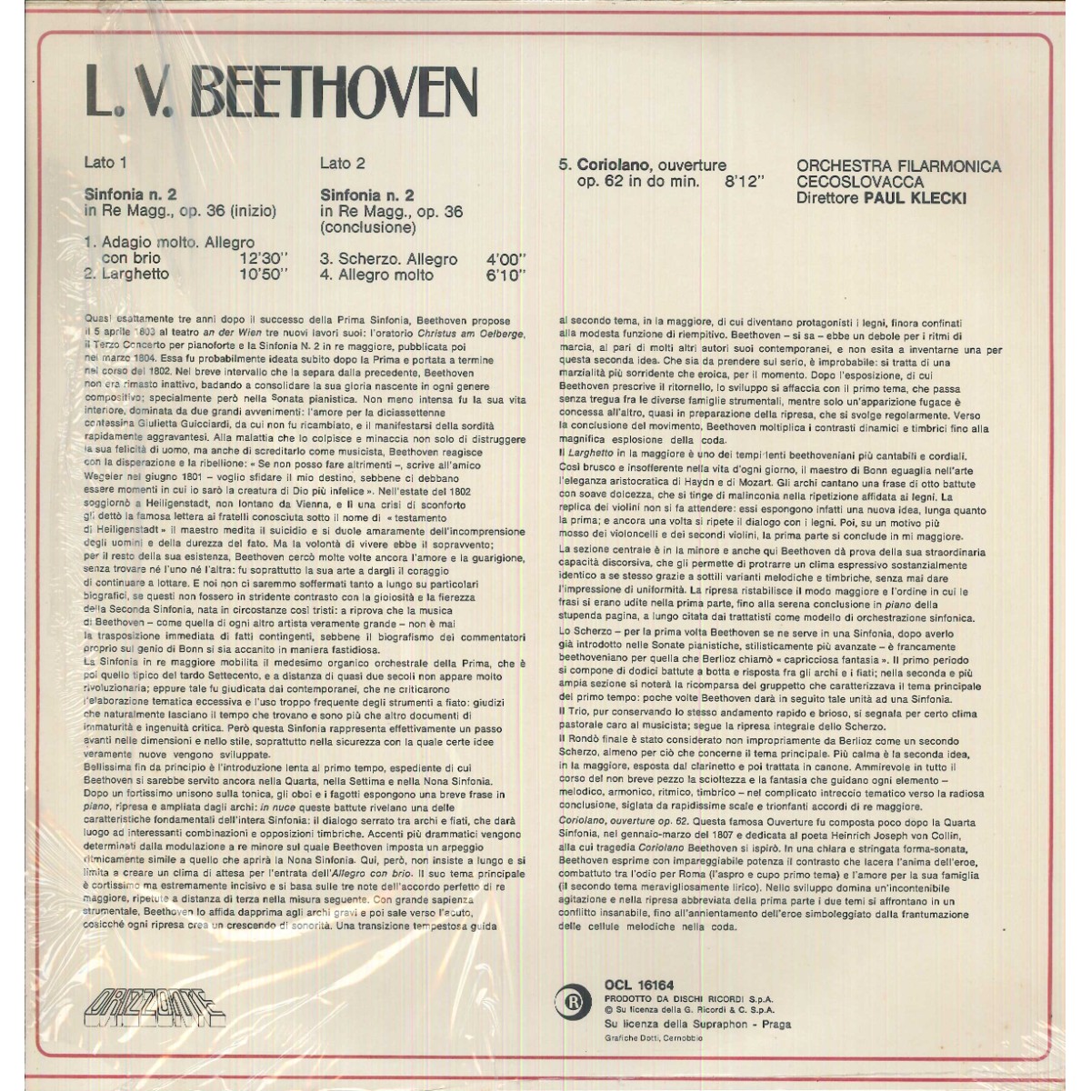 L.V. Beethoven - Symphonies & Ouvertures [CD] 