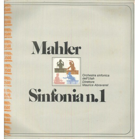 Mahler, Orchestra Sinfonica Utah LP Vinile Sinfonia N.1 / OCL16053 Sigillato