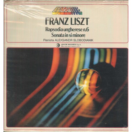 Franz Liszt LP Vinile Rapsodia Ungherese N 6 Sonata In Si Minore / Orizzonte ‎– OCL16151 Sigillato