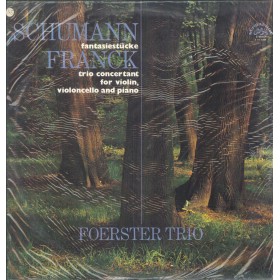 Schumann, Franck, Foerster Trio LP Vinile Fantasiestucke, Concertant  Violin, Violoncello, Piano / 111094 Schumann, Franck, Foerster Trio LP Vinile Fantasiestucke, Concertant  Violin, Violoncello, Piano / 111094
