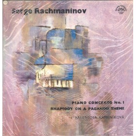 Rachmaninov, Kamenikova LP Vinile Piano Concerto No. 1, Rhapsody On A Paganini / 50887 Rachmaninov, Kamenikova LP Vinile Piano Concerto No. 1, Rhapsody On A Paganini / 50887