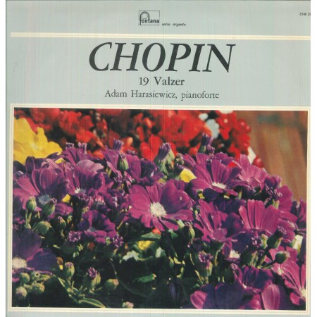 Chopin, Harasiewicz LP Vinile 19 Valzer / Fontana ‎– 6540280 Nuovo