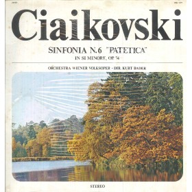 Ciaikovski LP Vinile Sinfonia N. 6 Patetica In Si Minore, Op. 74 / SM1271 Sigillato Ciaikovski LP Vinile Sinfonia N. 6 Patetica In Si Minore, Op. 74 / SM1271 Sigillato