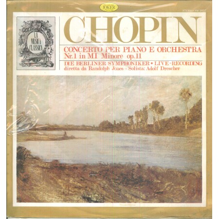 Chopin LP Vinile Concerto Per Piano E Orchestra Nr. 1 In MI Minore Op.11 / SM1037 Sigillato