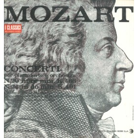 Mozart LP Vinile Concerti Per Pianoforte E Orchestra N. 20, 24 , K. 466, 491 / XAM4070 Nuovo Mozart LP Vinile Concerti Per Pianoforte E Orchestra N. 20, 24 , K. 466, 491 / XAM4070 Nuovo