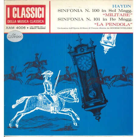 Haydn LP Vinile Sinfonia N. 100 In Sol Magg, Militare, N. 101 In Re Magg. La Pendola / XAM4006