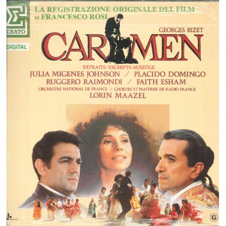 Johnson, Domingo, Raimondi, Esham ‎LP Vinile Carmen / Erato – NUM75120