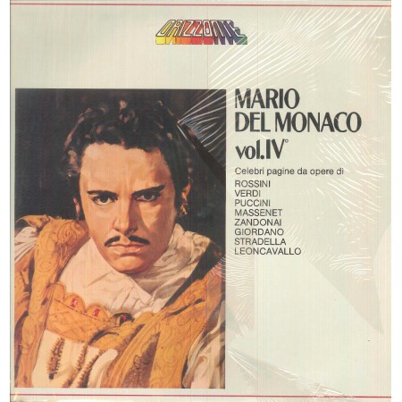 Mario del Monaco LP Vinile Mario Del Monaco Vol.  IV / OCL16233 Sigillato