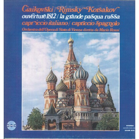 Ciaikovsky LP Vinile Ouverture, Capriccio Italiano, Spagnolo,Pasqua Russa / SXAM4141