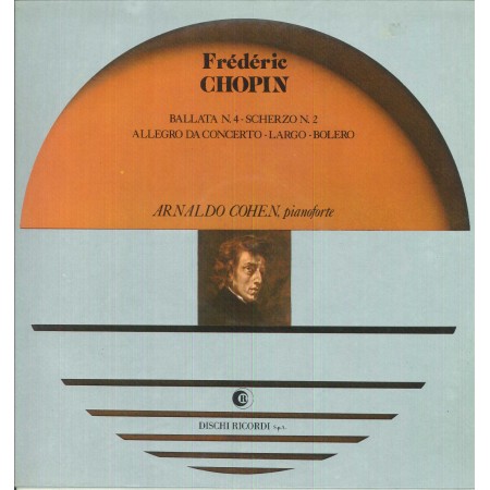 Chopin, Cohen LP Vinile Allegro Da Concerto, Largo, Bolero / RCL27023 Nuovo