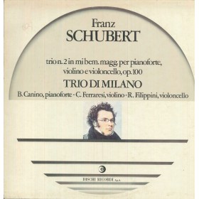 Schubert LP Vinile Trio N. 2 In Mi Bem. Magg, Per Piano, Violino E Violoncello, Op. 100 / RCL27007 Schubert LP Vinile Trio N. 2 In Mi Bem. Magg, Per Piano, Violino E Violoncello, Op. 100 / RCL27007