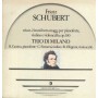 Schubert LP Vinile Trio N. 2 In Mi Bem. Magg, Per Piano, Violino E Violoncello, Op. 100 / RCL27007