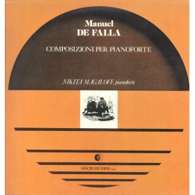 De Falla, Magaloff LP Vinile Composizioni Per Pianoforte / Ricordi – RCL27026 Nuovo De Falla, Magaloff LP Vinile Composizioni Per Pianoforte / Ricordi – RCL27026 Nuovo