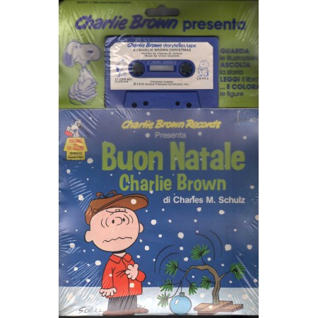 Charles M. Schulz MC7 Buon Natale Charlie Brown, Nastro, Libro / CBR401 Sigillato