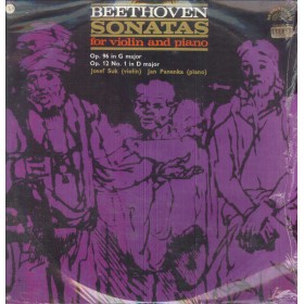 Beethoven, Suk, Panenka LP Vinile Sonatas For Violin And Piano Op. 96, 12 / SUAST50904 Beethoven, Suk, Panenka LP Vinile Sonatas For Violin And Piano Op. 96, 12 / SUAST50904