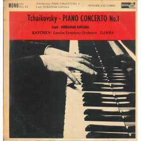 Tchaikovsky, Liszt, Katchen, Gamba LP Vinile Piano Concerto No. 1 / Hungarian / ACL63 Nuovo Tchaikovsky, Liszt, Katchen, Gamba LP Vinile Piano Concerto No. 1 / Hungarian / ACL63 Nuovo