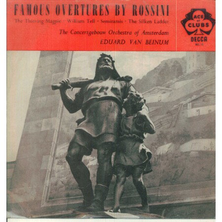 Rossini, Van Beinum LP Vinile Famous Overtures By Rossini /  ACL15 Nuovo