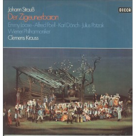 Strauss Jr., Krauss, Loose, Poell, Donch, Patzak LP Vinile Der Zigeunerbaron / KD1103412 Strauss Jr., Krauss, Loose, Poell, Donch, Patzak LP Vinile Der Zigeunerbaron / KD1103412