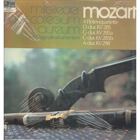 Mozart LP Vinile 4 Flotenquartette, KV 285, 285a, 285b, 298 / HMI73076 Sigillato