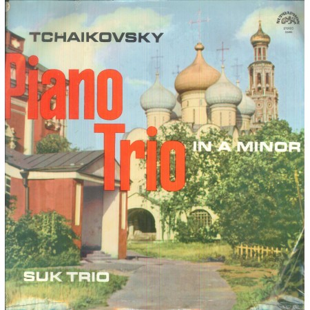 Tchaikovsky, Suk Trio LP Vinile Piano Trio In A Minor / Supraphon – 50485 Sigillato