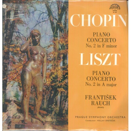 Chopin, Liszt, Rauch LP Vinile Piano Concerto No. 2 In F Minor, In A Major / 50603 Sigillato