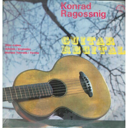 Konrad Ragossnig LP Vinile Guitar Recital / Supraphon – 1111040 Sigillato