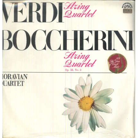 Boccherini, Verdi LP Vinile String Quartet In E Minor, In E Flat Major / 1110573 Sigillato