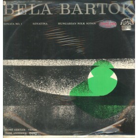 Bartok, Gertler, Andersen LP Vinile Sonata N. 1, Hungarian Folk Songs / SUAST50650 Bartok, Gertler, Andersen LP Vinile Sonata N. 1, Hungarian Folk Songs / SUAST50650