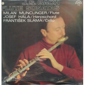 Bach, Munclinger, Hala, Slama LP Vinile Flute Sonatas / Supraphon ‎– 50920 Sigillato