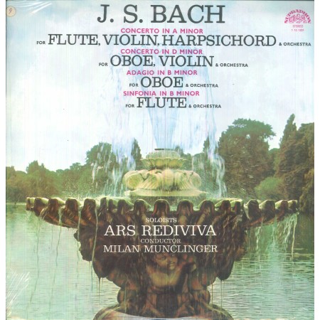 Bach, Rediviva, Munclinger LP Vinile Concertos, Adagio, Sinfonia / 1101201 Sigillato