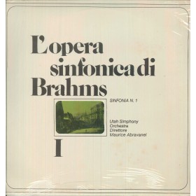 Brahms, Abravanel LP Vinile L'Opera Sinfonica Di Brahms Symphony N. 1 / OCL16070 Brahms, Abravanel LP Vinile L'Opera Sinfonica Di Brahms Symphony N. 1 / OCL16070