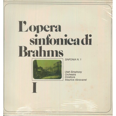 Brahms, Abravanel LP Vinile L'Opera Sinfonica Di Brahms Symphony N. 1 / OCL16070