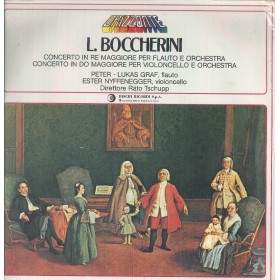 Luigi Boccherini LP Vinile Concerto In Re Magg. Per Flauto, In Do Magg. Per Violoncello / OCL16196 Luigi Boccherini LP Vinile Concerto In Re Magg. Per Flauto, In Do Magg. Per Violoncello / OCL16196