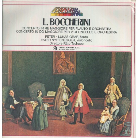 Luigi Boccherini LP Vinile Concerto In Re Magg. Per Flauto, In Do Magg. Per Violoncello / OCL16196