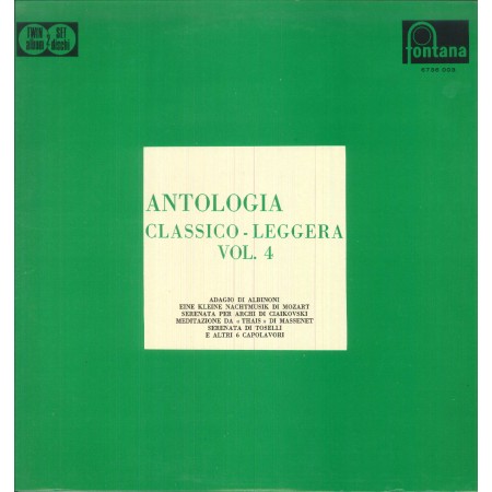 Various ‎LP Vinile Antologia Classico - Leggera Vol. 4 / Fontana – 6736003 Nuovo