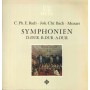 C. Ph. E. Bach, Joh. Chr. Bach, Mozart ‎LP Vinile Symphonien D, B, A, Dur / SAWT9420B Nuovo