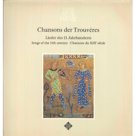Studio Der Fruhen Musik LP Vinile Chansons Der Trouvères / 641275AW Nuovo Studio Der Fruhen Musik LP Vinile Chansons Der Trouvères / 641275AW Nuovo