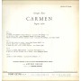 Georges Bizet LP Vinile Carmen, Pagine Scelte / Cetra – LPC55020 Nuovo