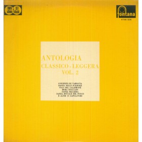 Various LP Vinile Antologia Classico - Leggera Vol. 2 / Fontana – 6736006 Nuovo Various LP Vinile Antologia Classico - Leggera Vol. 2 / Fontana – 6736006 Nuovo