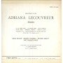 Francesco Cilea LP Vinile Adriana Lecouvreur, Selezione / Cetra – LPC55030 Nuovo