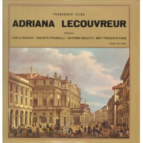 Francesco Cilea LP Vinile Adriana Lecouvreur, Selezione / Cetra – LPC55030 Nuovo Francesco Cilea LP Vinile Adriana Lecouvreur, Selezione / Cetra – LPC55030 Nuovo