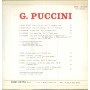 G. Puccini LP Vinile Manon Lescaut, La Boheme, Tosca Vol. 1 / Cetra – LPC55079 Nuovo