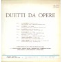 Various LP Vinile Duetti D'Amore Da Opere / Cetra – LPC50178 Nuovo