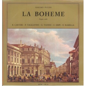 Puccini, Carteri, Tagliavini, Taddei LP Vinile La Boheme - Pagine Scelte / LPS31 Nuovo Puccini, Carteri, Tagliavini, Taddei LP Vinile La Boheme - Pagine Scelte / LPS31 Nuovo